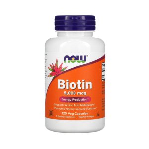 나우푸드 비오틴 Biotin 5000mcg 120캡슐 아미노산 nowbiotin