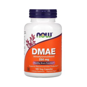 나우푸드 DMAE 250mg 100캡슐 디메틸아미노에탄올 비건 아미노알코올 아세틸콜린