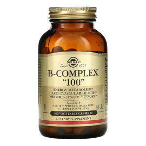 솔가 복합 비타민 B 100 100정 티아민 리보플라민 나이아신 B6912 엽산 비오틴
