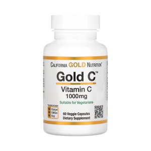 캘리포니아 골드 뉴트리션 골드C 비타민C 1000mg 60캡슐 아스코르 브산 빈산 CGN