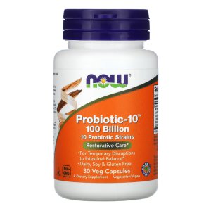 나우푸드 프로바이오틱 10 1000억 30캡슐 유산균 락토바실러스 비피도박테리움 락티스