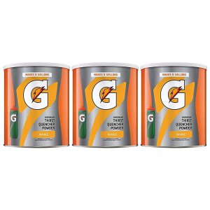 3개세트 GATORADE 게토레이 갈증해소 음료 파우더 오렌지 1.44kg 분말 이온음료