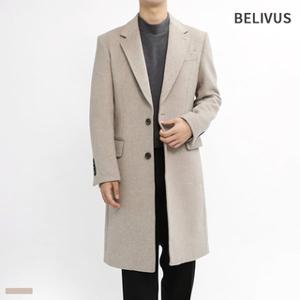빌리버스 남자 울 싱글 코트 BVOT105 겨울 간절기 아우터