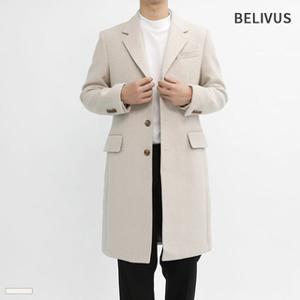 빌리버스 남자 울 싱글 코트 BVOT108 간절기 겨울 아우터