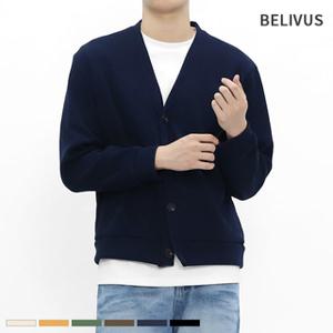 빌리버스 남성 가디건 BCM073 니트 박스핏 아우터