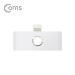 iOS 8Pin 오디오 젠더 8핀 to 3.5mm 스테레오+충전+홈버튼 이어폰 젠더