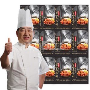 한식 명인 곽만근 철판 쭈꾸미 볶음 간편식 밀키트 숯불 불맛 매콤 양념 쭈꾸미 주꾸미 2세트