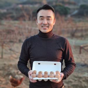 [건강한유정란]난각번호1번 동물복지유정란30구 깨끗한 자연방사 계란 (HACCP/동물복지/깨끗한축산)