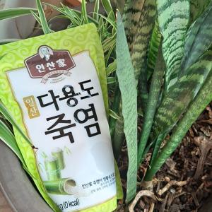 인산가 1회 다용도 죽염 1kg 용융 간수뺀 구운 소금 샘플포함