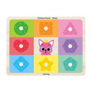 아이넷 원목퍼즐 핑크퐁 꼭지퍼즐 동물 (P394)