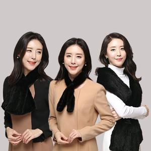  제이유퍼  S15 폭스 벨티드  신년특가 인조무스탕 밍크 키링  귀걸이 가죽 코트 천연모피