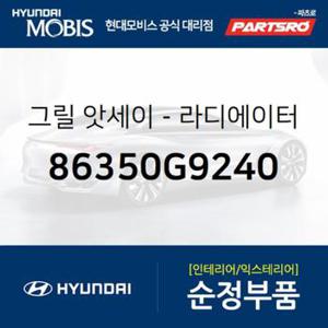 순정 라디에이터 그릴 (86350G9240)  제네시스 G70 현대모비스 부품몰