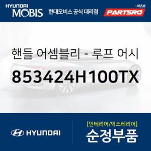 실내 천장 손잡이 (루프 어시스트 핸들) 앞좌석,조수석쪽 (853424H100TX)  그랜드 스타렉스, 그랜드 스타렉스 특장