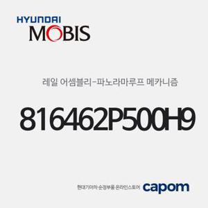 파노라마루프 메카니즘 레일 (816462P500H9) 쏘렌토