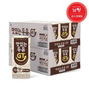 [무료배송] 남양 맛있는두유GT 호두아몬드 190mlx48팩