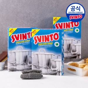 [스빈또] NEW 스웨덴 국민 스틸울 수세미 200g 3개