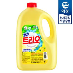 [애경]항균 트리오 주방세제 4.2kg x4개