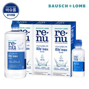 바슈롬 리뉴 후레쉬 500ml x 3개+120ml+바이오트루 60ml 증정