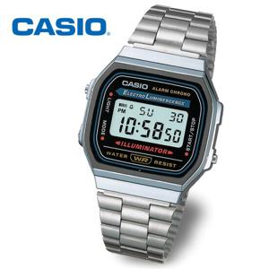 [정품] CASIO 카시오 A168WA-1WDF 빈티지 전자 메탈시계