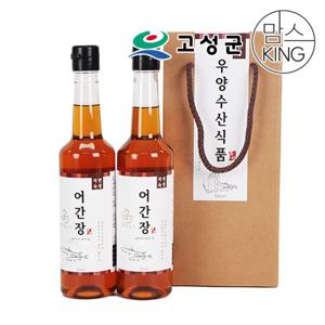 [공룡나라] 우양수산 어간장 500ml X 2개 선물세트