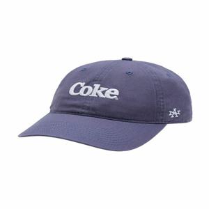 [아메리칸니들] COCA-COLA COKE LOGO BALLPARK CAP - STONE BLUE