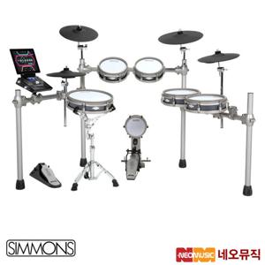 네오뮤직 시몬스 SD1250 전자드럼+페달 /SIMMONS 드럼 세트