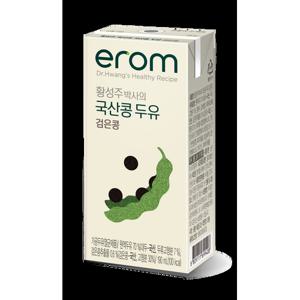 [이롬]황성주 국산콩 검은콩두유 190ml x 96팩 (16팩 x 6박스)