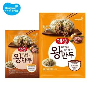 [동원]개성 왕만두 2.1kg + 왕만두 1.2kg/김치왕만두/감자만두