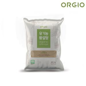 [오르지오] 유기농 사탕수수100% 유기농 황설탕 5kg x 1개