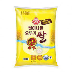 오뚜기 씻어나온 쌀 골드 20kg / 박스포장