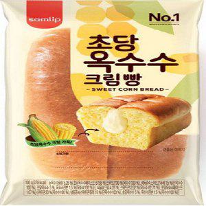 (삼립) 초당 옥수수 크림빵 x10