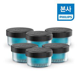 TV상품-필립스 면도기 무선클렌징팟 세척카트리지(6개입)  CC1651