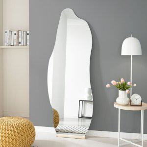 노프레임 비정형 스탠드 전신거울 벽걸이 현관 대형 미용실 인테리어 거울