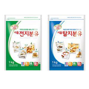 서울우유  전지분유1KG  탈지분유1kg 영양간식 환자식