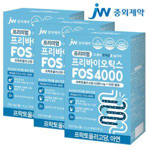 프리바이오틱스 FOS4000 30포 3박스 분말 가루 유산균