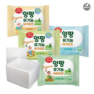 서울 앙팡 아기치즈 1,2,3단계 본품+증정 64매