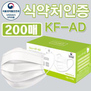 제이팀 맘하트 삼중비말차단마스크KF-AD(200매)