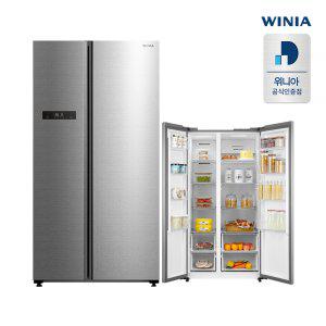 [위니아] 양문형냉장고 WWR52DSMISO 540L*