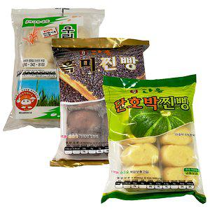 국산팥100% 우리밀 안흥찐빵40개(흑미쌀/단호박/옥수수)