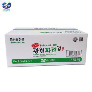 oz 김앤김 맛있는 파래김(식탁용) 15g x 30봉지 한박스