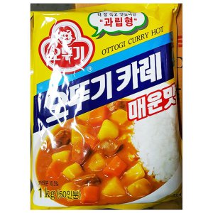 oz 업소용 식당 식자재 재료 오뚜기 매운맛 카레 1kg