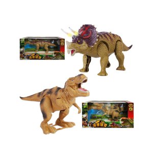 oz 공룡탐험 티라노사우루스+트리케라톱스 2개 공룡로봇