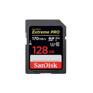 SDXC Class10 Extreme Pro UHS-I(U3) V30 170MB/s 128GB SDSDXXD-128G-GN4IN 메모리카드 /b