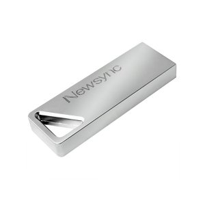 USB Newsync A25 128G 메탈실버 USB메모리 /b