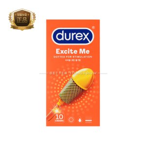 듀렉스 익사이트 미 돌기형 콘돔(10P)