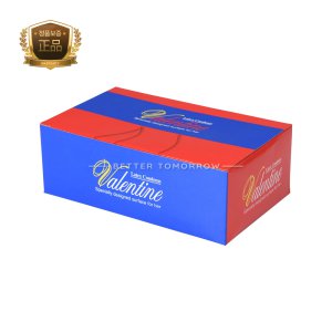 한국라텍스 발렌타인 초박형 대용량 콘돔(100P)