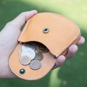 [여행 보장] 대만 둥하이|미스터|수제 가죽제품 만들기 체험 DIY 코스|조개 동전 지갑