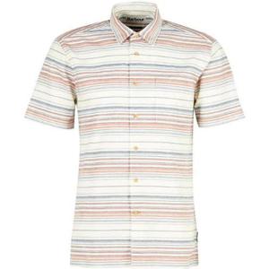 (N20) 바버 남성 셔츠 Bearing Striped Shirt