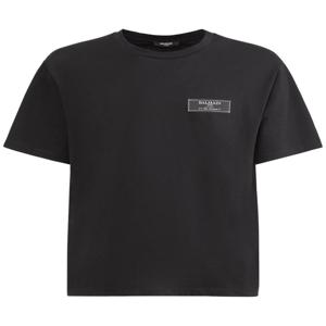 (N14) 발망 남성 티셔츠 Pierre Balmain label cotton t shirt