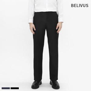 빌리버스 남자 슬랙스 세미와이드 팬츠 데님 일자 바지 BAXP037